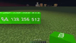 2048 Tiles Green Theme Packs in Minecraft (Part 35)