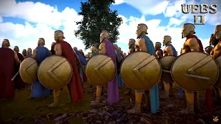 10,000 SPARTANS DEFEND MT OLYMPUS FROM 100,000 PERSIANS INVASION | Ultimate Epic Battle Simulator 2