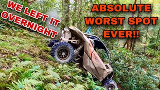 CAN AM X3 RECOVERY MISSION | WE HAD TO LEAVE IT!!