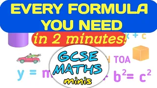 All GCSE Maths Formulas You Need To Know In 2 Minutes!