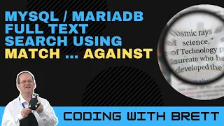 How to Query MySQL Full Text Search Using MATCH and AGAINST