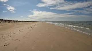 🆕Peaceful & Relaxing Beach Walk 💚 (RAW SOUND) ✅ #sleep  #sleeping  #study #hike  #walking #relaxing