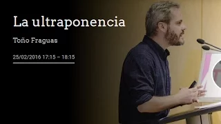 La ultraponencia (identidad digital, marca personal, capitalismo y filosofía)