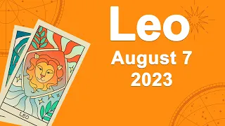 Leo horoscope for today August 7 2023 ♌️ Dont Miss The Details