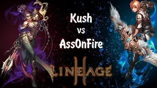 Lineage 2 |L2|Л2| - AssOnFire vs Kush | Сервер RPG-club - High Five x5