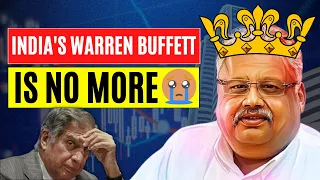 India's Warren Buffett Is No More...! 5000 Rupee to 46000Cr Journey of Rakesh Jhunjhunwala. #shorts