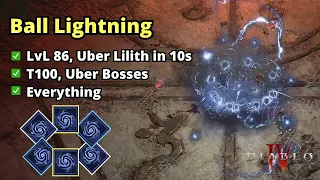 Minmax Ball Lightning Melts Everything in Season 2 - Diablo 4 Sorcerer