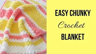 How to Crochet a Baby Blanket (Fast and Easy)