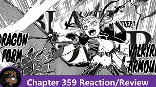 NOELLE GOES GOD MODE!!! Black Clover Chapter 359 Reaction! | 悠