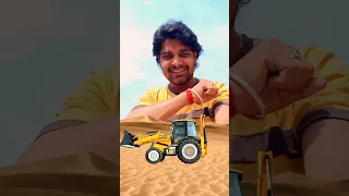 Invisible Man to tractor,jcb,roller & truck funny vfx magic #shorts #youtube #shortsfeed #viral