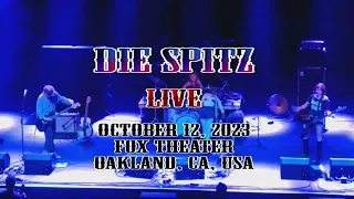 DIE SPITZ: LIVE (full set) October 12, 2023 Fox Theater, Oakland, CA, USA / Ava Schrobilgan 🤘☠💦🤘🏾🎸🤘🏻