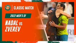 Nadal vs Zverev 2022 Men's semi-final | Roland-Garros Classic Match