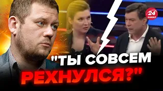 🔥Скандал! Скабєєва ЛЕДЬ НЕ ПОБИЛА Царьова! Ефір пішов НЕ ЗА ПЛАНОМ, це не вирізали @DenisKazanskyi