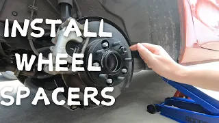 How to install BONOSS wheel spacers on Mazda 6/Atenza?