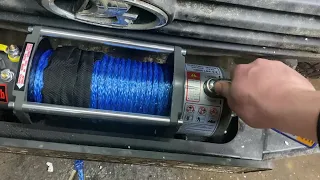 ELECTRIC WINCH 12000.пожалуй лучшая,за свои деньги,лебедка на Ниву