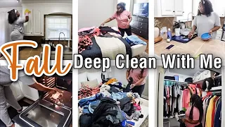 FALL DEEP CLEAN WITH ME 2024 | 2 DAYS OF EXTREME CLEANING MOTIVATION | DEEP CLEANING MOTIVATION