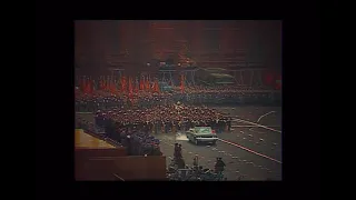 March of the preobrazhensky regiment parade intro. 1975