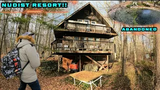 Large Retro Abandoned Nudist Resort (In The Woods) EXP.95 #abandoned #urbex #abandonedplaces