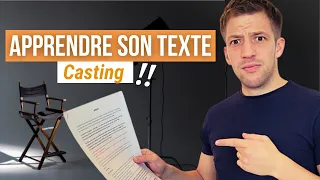 APPRENDRE UN TEXTE par coeur pour le CASTING