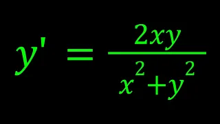 A Cool Differential Equation | Can You Solve?