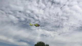 HEMS landing traumahelikopter Lifeliner3 EC135