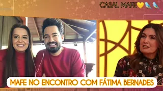 MAIARA E FERNANDO NO ENCONTRO COM FÁTIMA BERNADES PART.1 #maiara #mafe #fernando #casalmafe