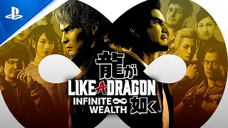 Like a Dragon: Infinite Wealth - English Story Trailer | PS5 & PS4 Games