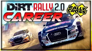 DiRT Rally 2.0 CAREER MODE FIRST LOOK! - RALLYCROSS AT SILVERSTONE!