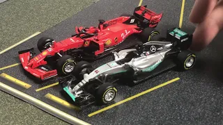 Bburago 1/43 Mercedes F1 W07 Hybrid