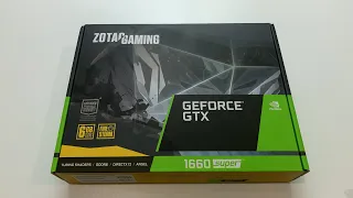 Super Tiny | Zotac GTX 1660 Super Twin Fan Unboxing