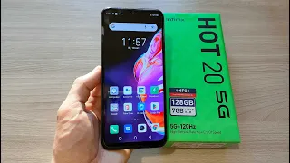 INFINIX HOT 20 5G - ДОСТУПНЫЙ 5G СМАРТФОН С 128GB ПАМЯТИ!