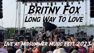 Britny Fox - Long Way To Love (Live at Midsummer Music Fest)