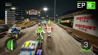 Monster Energy Supercross 2 - Part 2 - Las Vegas Race!