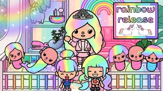 RAINBOW HAIR FAMILY 🌈 COMPILATION /Toca sad stories😭/ Toca boca😉