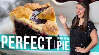 How to Make Perfect Blueberry Pie | The Stay At Home Chef