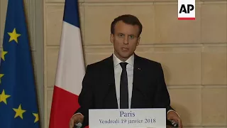 Macron: France and Europe waiting for stable German government