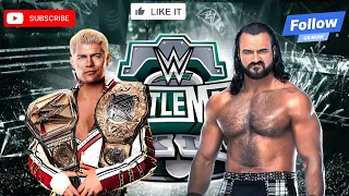 WWE - Cody Rhodes vs Drew McIntyre Cell Match WWE 2k24