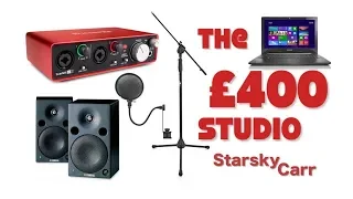Focusrite Scarlett 2i2 £400 Studio: Build a budget recording studio