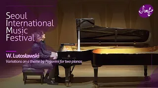 Witold Lutosławski : Variations on a theme by Paganini for two pianos l 2018 SIMF