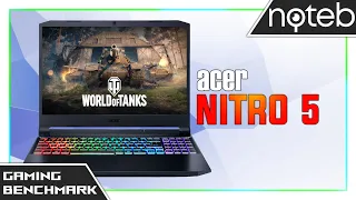 Acer Nitro 5 (2021) - World of Tanks Gameplay Test (Ryzen 9 5800HX, RTX 3080)