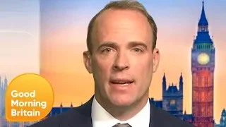 Foreign Secretary Dominic Raab on the Chances of Having a Snap Election | Good Morning Britain