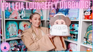 Disney Unboxing Leia Cosplay Star Wars Loungefly Mini Backpack Vlog Forbidden Planet Int Haul