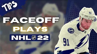 NHL 22 | HOW TO SCORE ON FACEOFFS!!