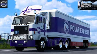 VOLVO F88 | TRANSPORT GOAT CHEESE | ESBJERG - COPENHAGEN | EURO TRUCK SIMULATOR 2 - PART 188