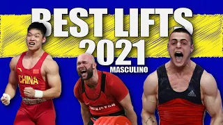 Mejores levantamientos del 2021 #halterofilia internacional masculino por categorías #weightlifting