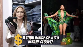 A Tour of J-Lo's INSANE Closet!