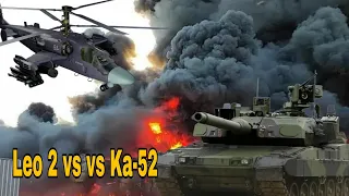 5 minutes ago Leopard 2 vs Ka-52 Alligator: Fight in Ukraine - Arma 3