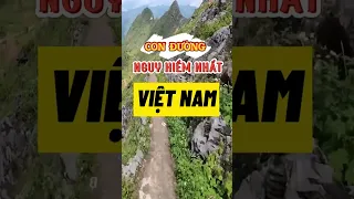 Con đường nguy hiểm nhất Việt Nam là Đèo gió Hà Giang || A Táo Hà Giang #shorts