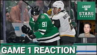 Game 1 Reaction: Stars fall 4-3 to VGK | Shaky start proves costly, adjustments must be made!