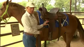 How to Saddle a Horse Western Style